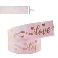 fita cetim love rosa claro